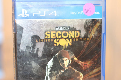 inFamous: Second Son -- Limited Edition & Inserts Included (PlayStation 4, 2014)