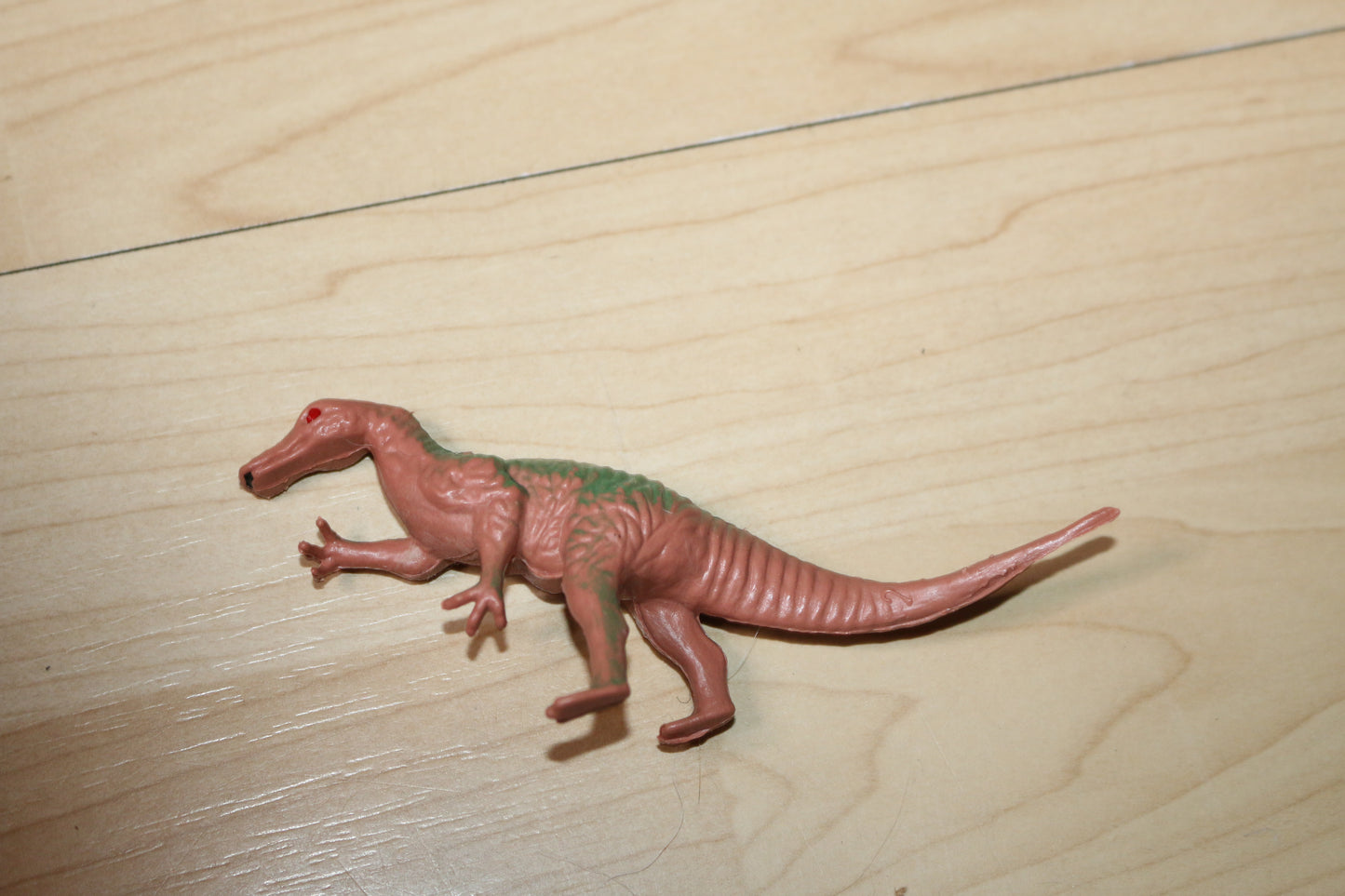 Vintage Trachodon Dinosaur Figure 5” Brown & Green Variant Toy