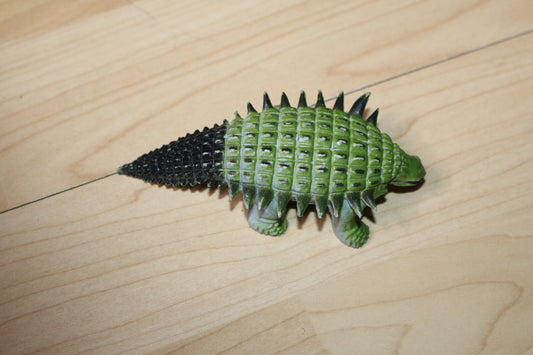 Vintage Larami Plastic Dinosaur Dino - Ankylosaurus Toy Figure C156