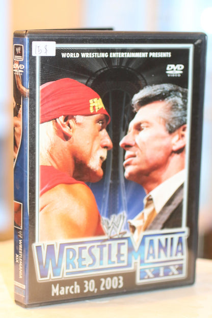 WWE WrestleMania XIX DVD - March 30, 2003 Hulk Hogan