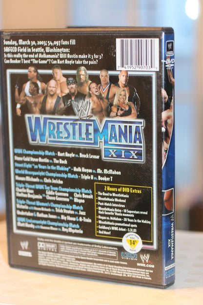 WWE WrestleMania XIX DVD - March 30, 2003 Hulk Hogan