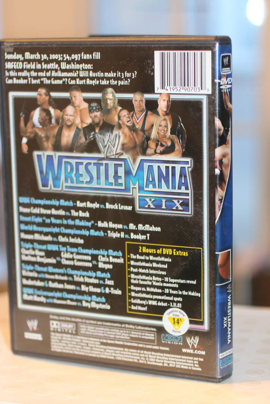 WWE WrestleMania XIX DVD - March 30, 2003 Hulk Hogan