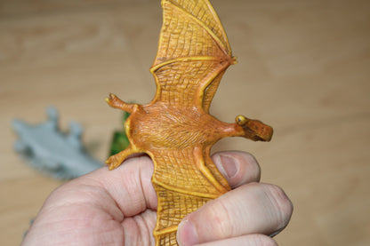 Vtg 1992 6'' Dinosaur Pteranodon Pvc Figure Toy