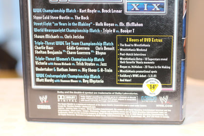 WWE WrestleMania XIX DVD - March 30, 2003 Hulk Hogan