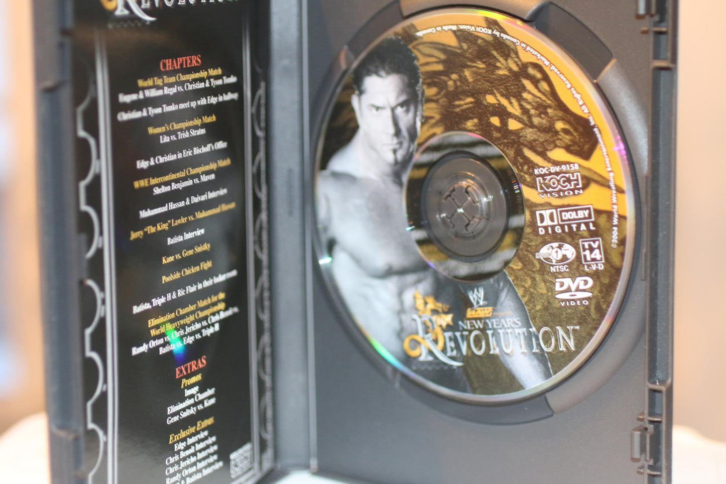 WWE New Year's Revolution DVD - January 9, 2005 Event