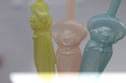 MCDONALD'S HAPPY MEAL Toys Lot of 3 Plastic Drinking zorro charactere