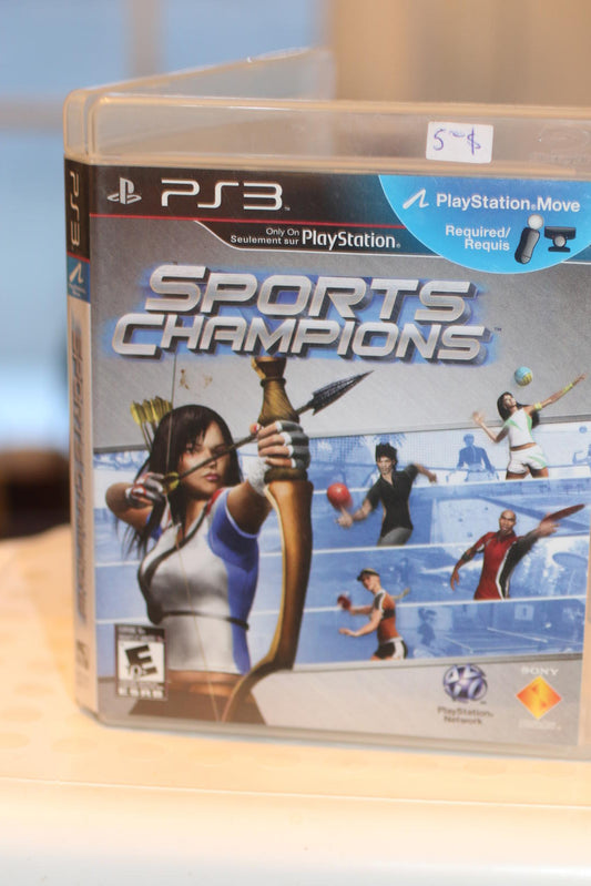 Sports Champions PS3 video Game for PlayStation Move controller