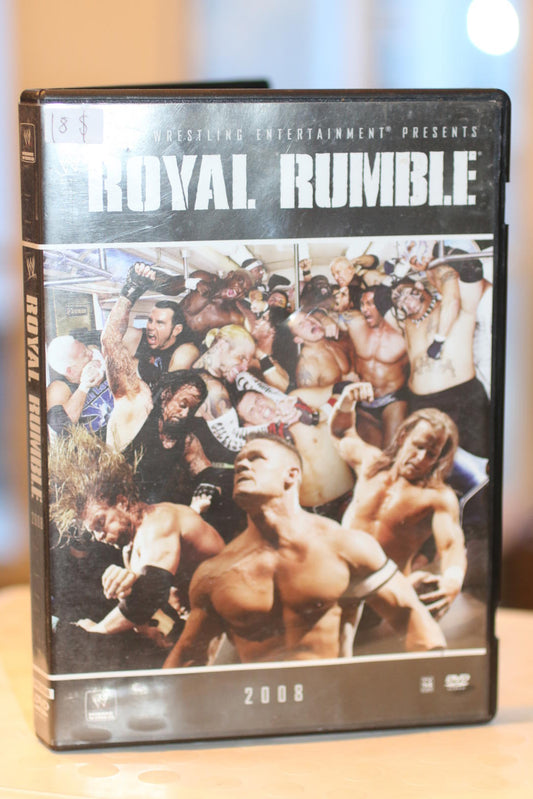 WWE - Royal Rumble 2008 (DVD, 2008) Flair Jericho Edge Mysterio