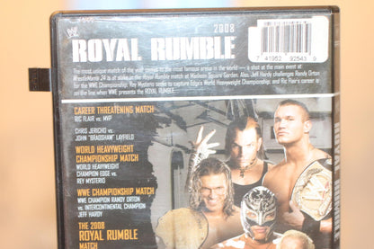 WWE - Royal Rumble 2008 (DVD, 2008) Flair Jericho Edge Mysterio