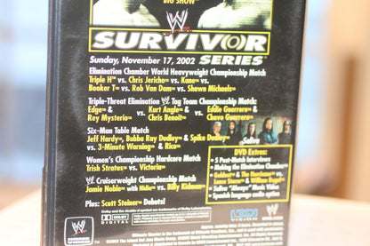 WWE Survivor Series Elimination Chamber DVD - November 17, 2002