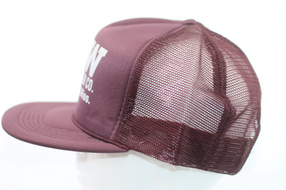 Vintage D&W Tire & Muffler Trucker Hat Williamsville MS Snapback