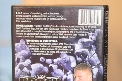 WWE Brock Lesnar: Here Comes the Pain! DVD 2003 Complete Wrestling