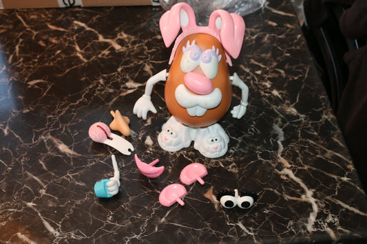 Mr Potato Head Pink Spring Easter Bunny Playskool Hasbro