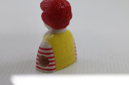 Vintage McDonald’s Ronald face Plastic Pencil Sharpener Yellow