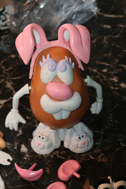 Mr Potato Head Pink Spring Easter Bunny Playskool Hasbro