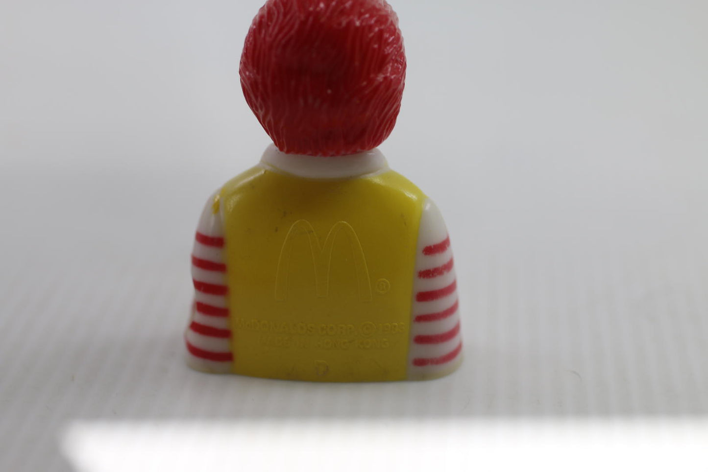 Vintage McDonald’s Ronald face Plastic Pencil Sharpener Yellow