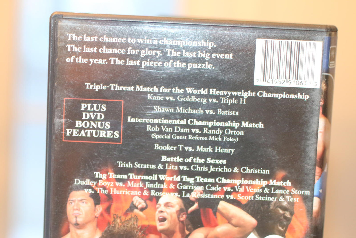 WWE - Evolution of the Game: Armageddon (DVD, 2004)