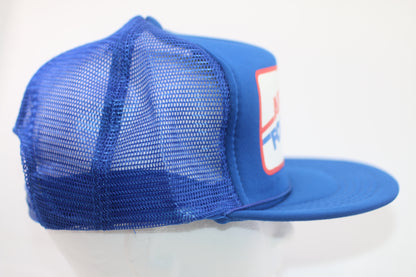 Vintage Air Force Trucker Hat Blue Mesh Snapback Promo Style Cap