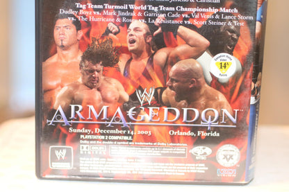 WWE - Evolution of the Game: Armageddon (DVD, 2004)