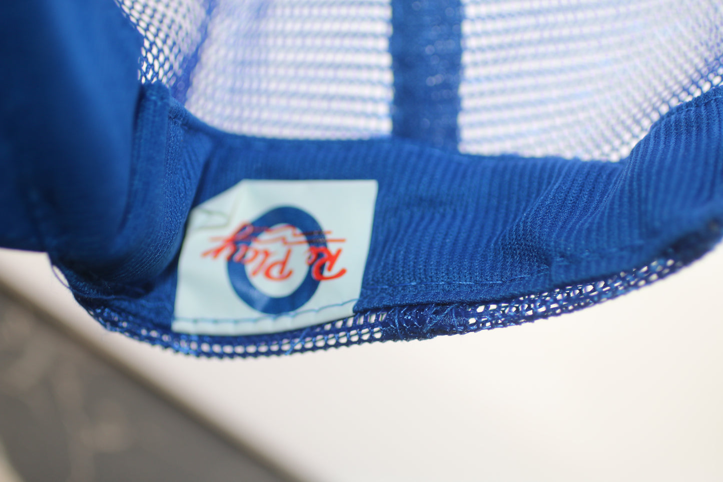 Vintage Air Force Trucker Hat Blue Mesh Snapback Promo Style Cap