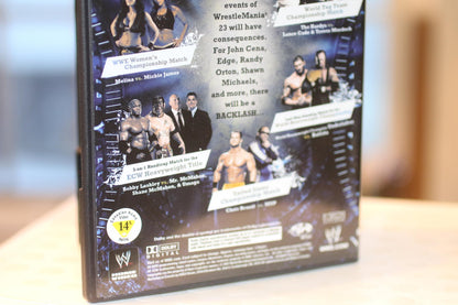 Backlash (2007) (DVD, 2007) WWE Umaga Vince John Cena MVP Bobby Lashley