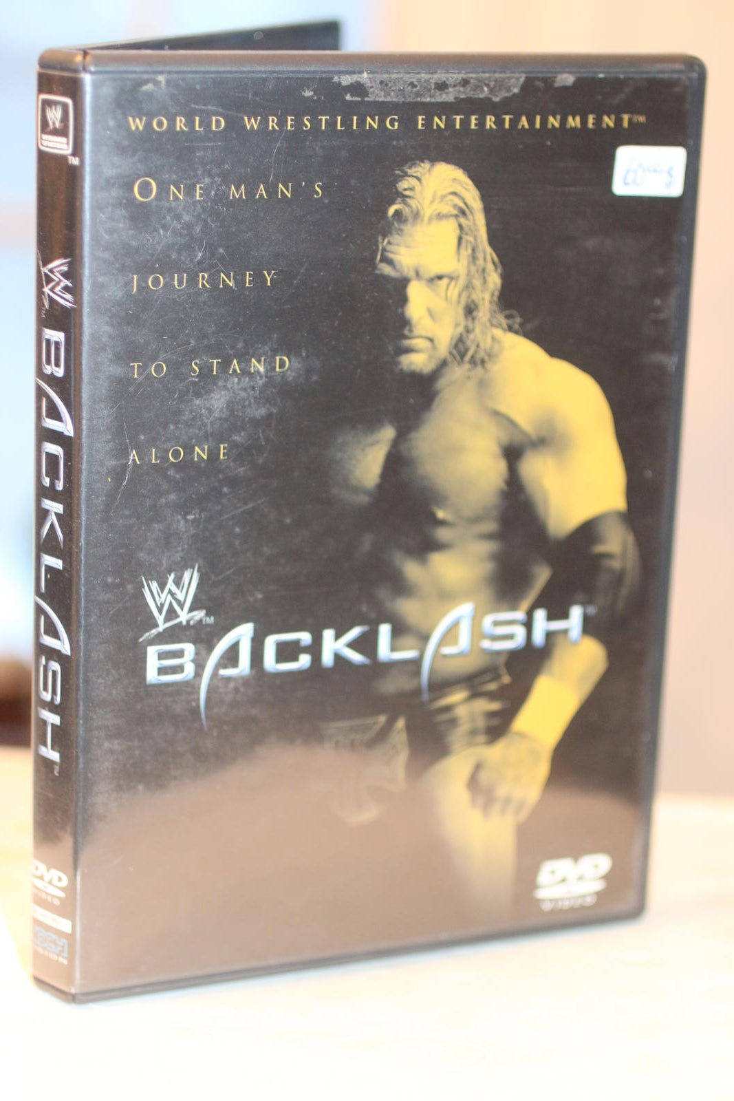 WWE BACKLASH One Man's Journey To Stand Alone DVD WRESTLING April 21, 2002 Event