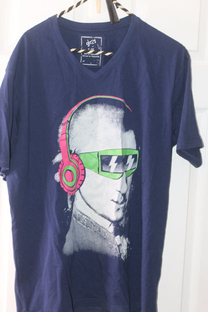 t-shirt bangladesh g-21 Large headphone Cyberpunk style