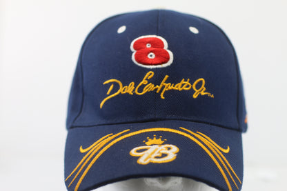 Budweiser Dale Earnhardt Jr #8 Navy Blue Embroidered Cap Hat OSFA