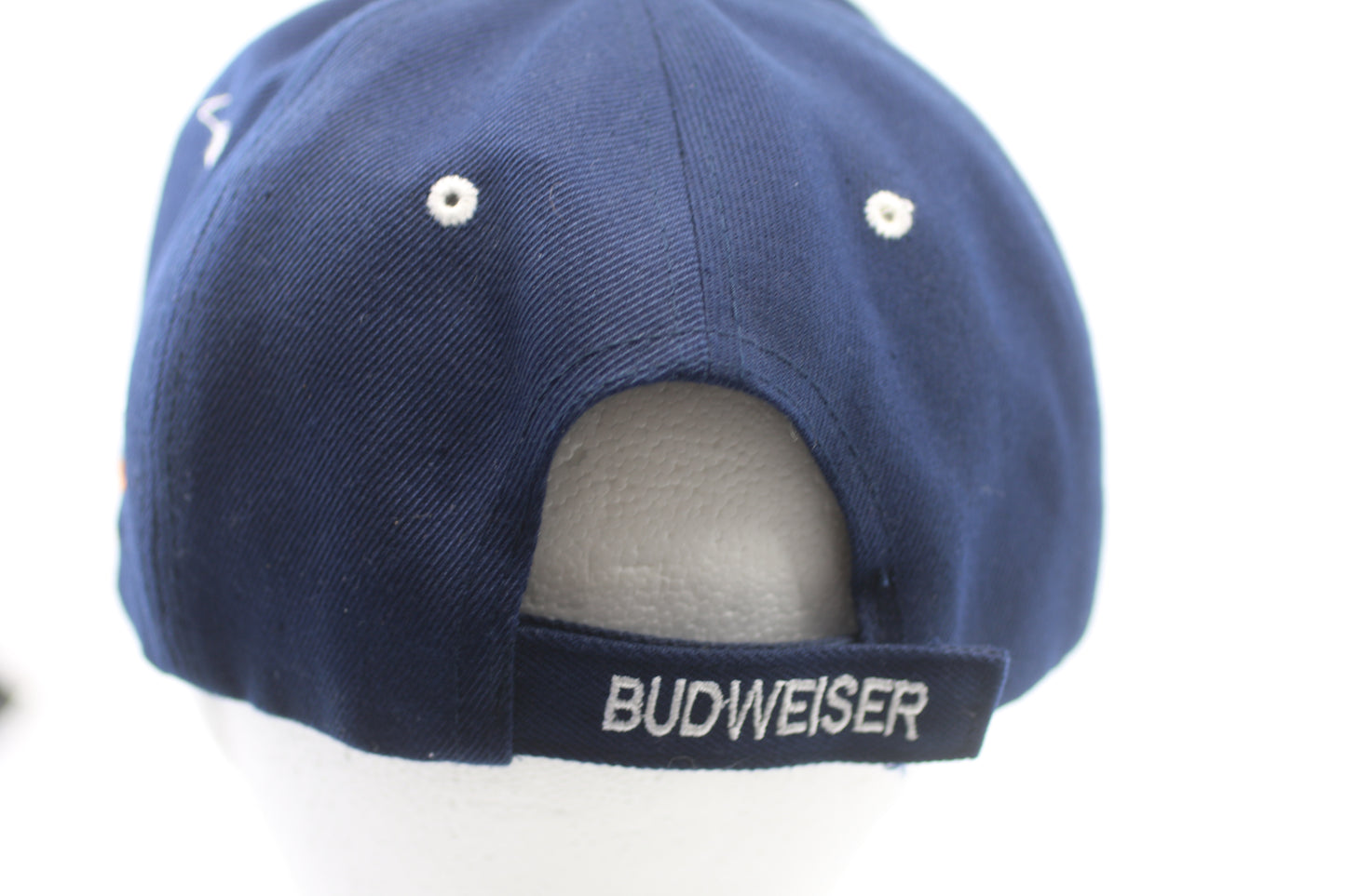 Budweiser Dale Earnhardt Jr #8 Navy Blue Embroidered Cap Hat OSFA