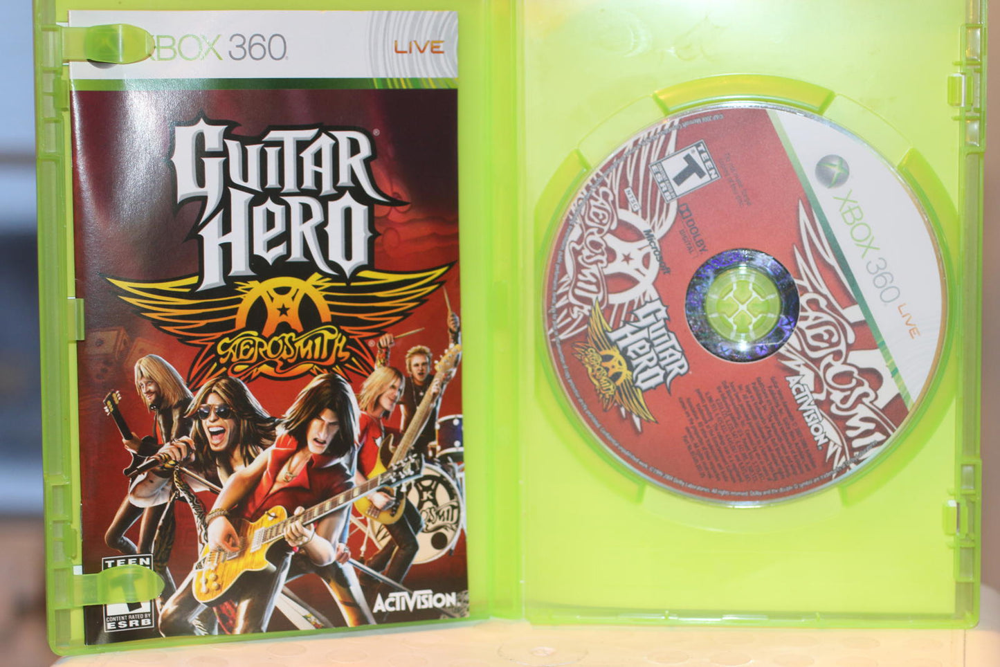 Guitar Hero Aerosmith Xbox 360 Video Game