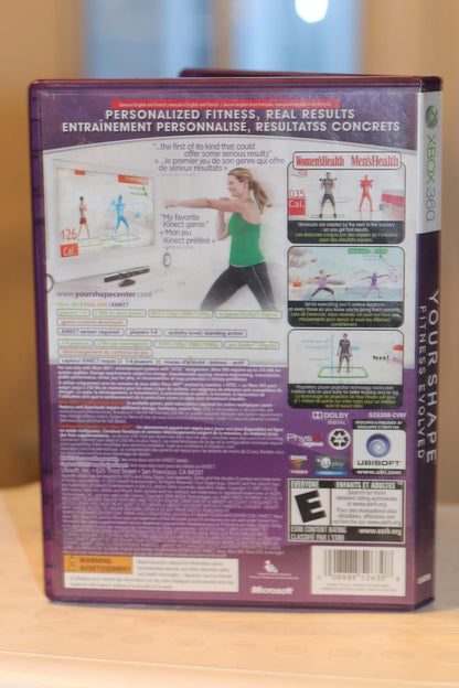 Your Shape Fitness Evolved Xbox 360 Kinect Game