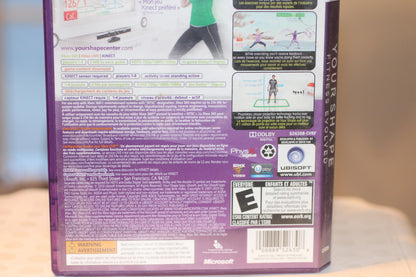 Your Shape Fitness Evolved Xbox 360 Kinect Game