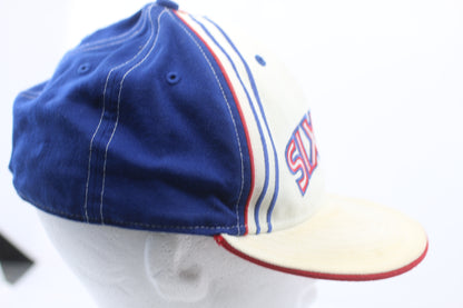 Vintage Philadelphia 76ers Sixers New Era Hardwood Classics Cap Sun Faded