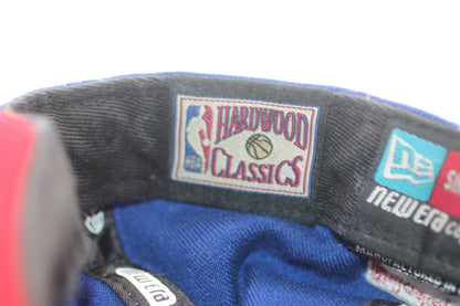 Vintage Philadelphia 76ers Sixers New Era Hardwood Classics Cap Sun Faded