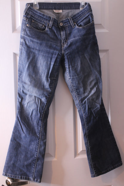 Vintage Levi’s Strauss Mens Mid Rise boot 515tm Wash Distressed Jeans 6M