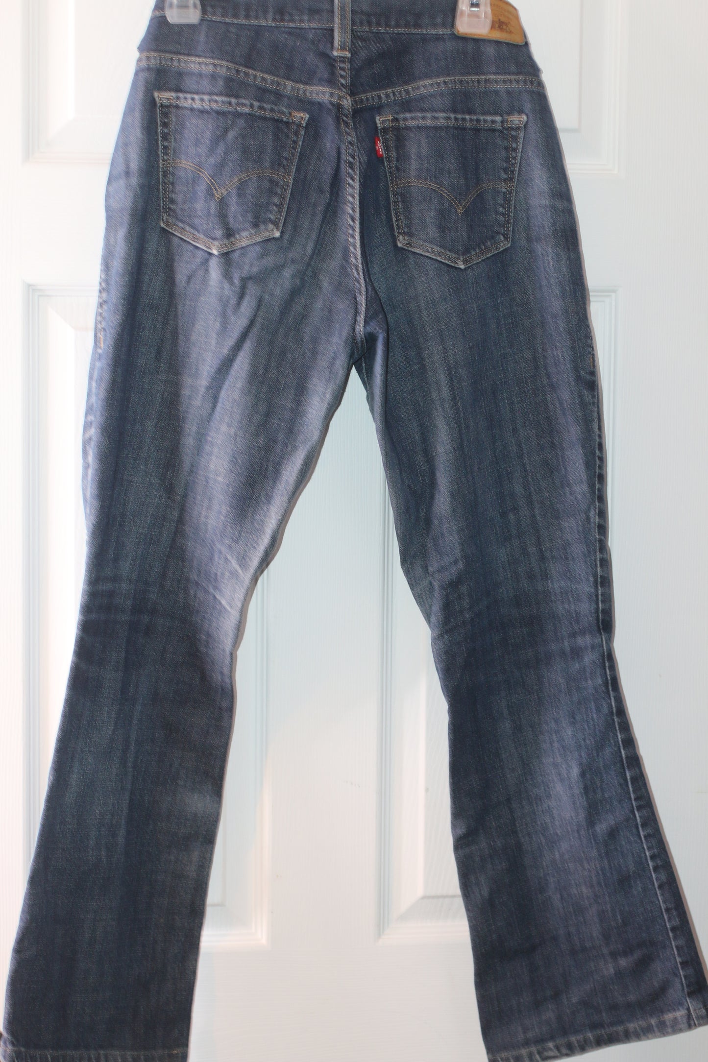 Vintage Levi’s Strauss Mens Mid Rise boot 515tm Wash Distressed Jeans 6M