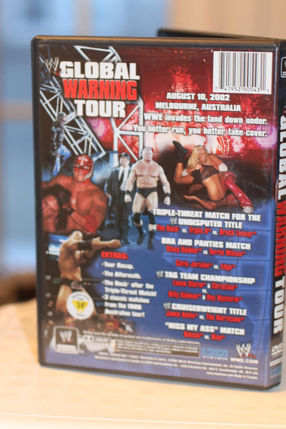 WWE - Global Warning Tour Melbourne (DVD, 2002) The Rock