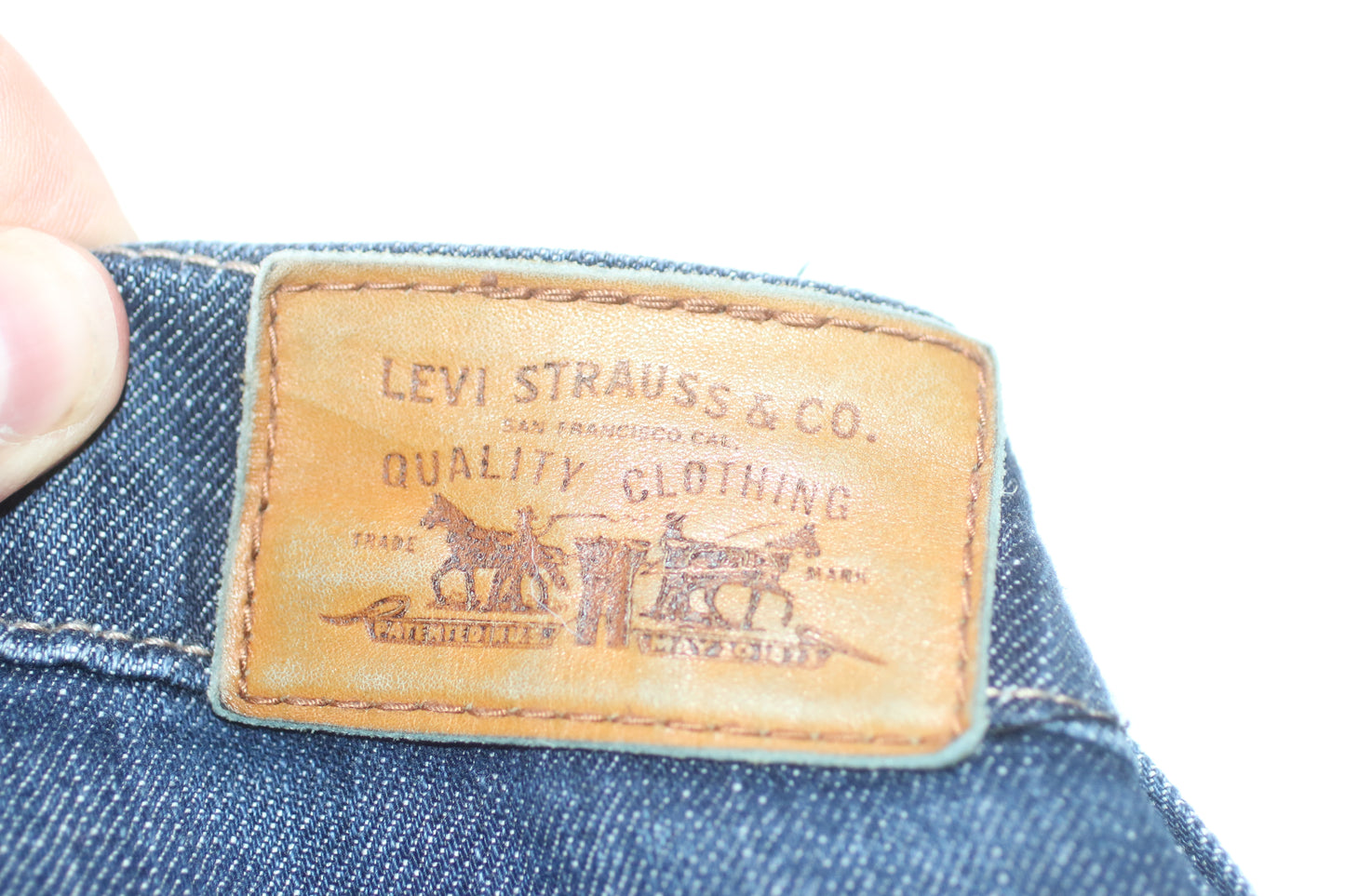 Vintage Levi’s Strauss Mens Mid Rise boot 515tm Wash Distressed Jeans 6M