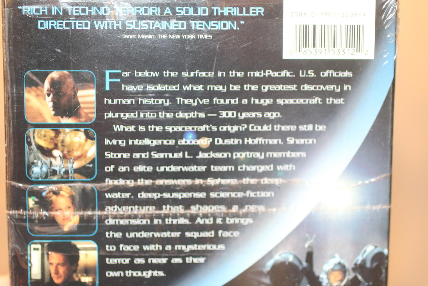 Sphere DVD Movie - Sci-Fi Thriller Sealed Movie
