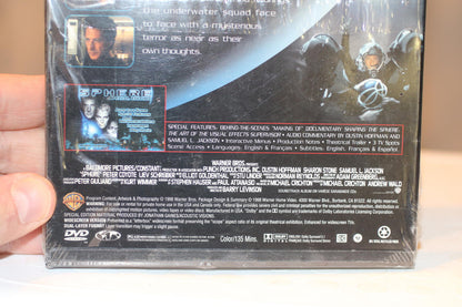Sphere DVD Movie - Sci-Fi Thriller Sealed Movie