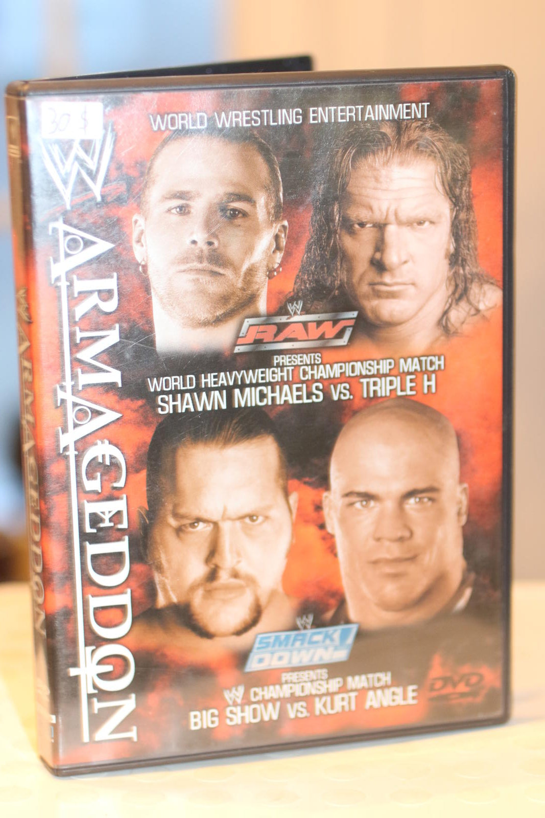 WWE Armageddon 2002 DVD - Wrestling Championship Matches