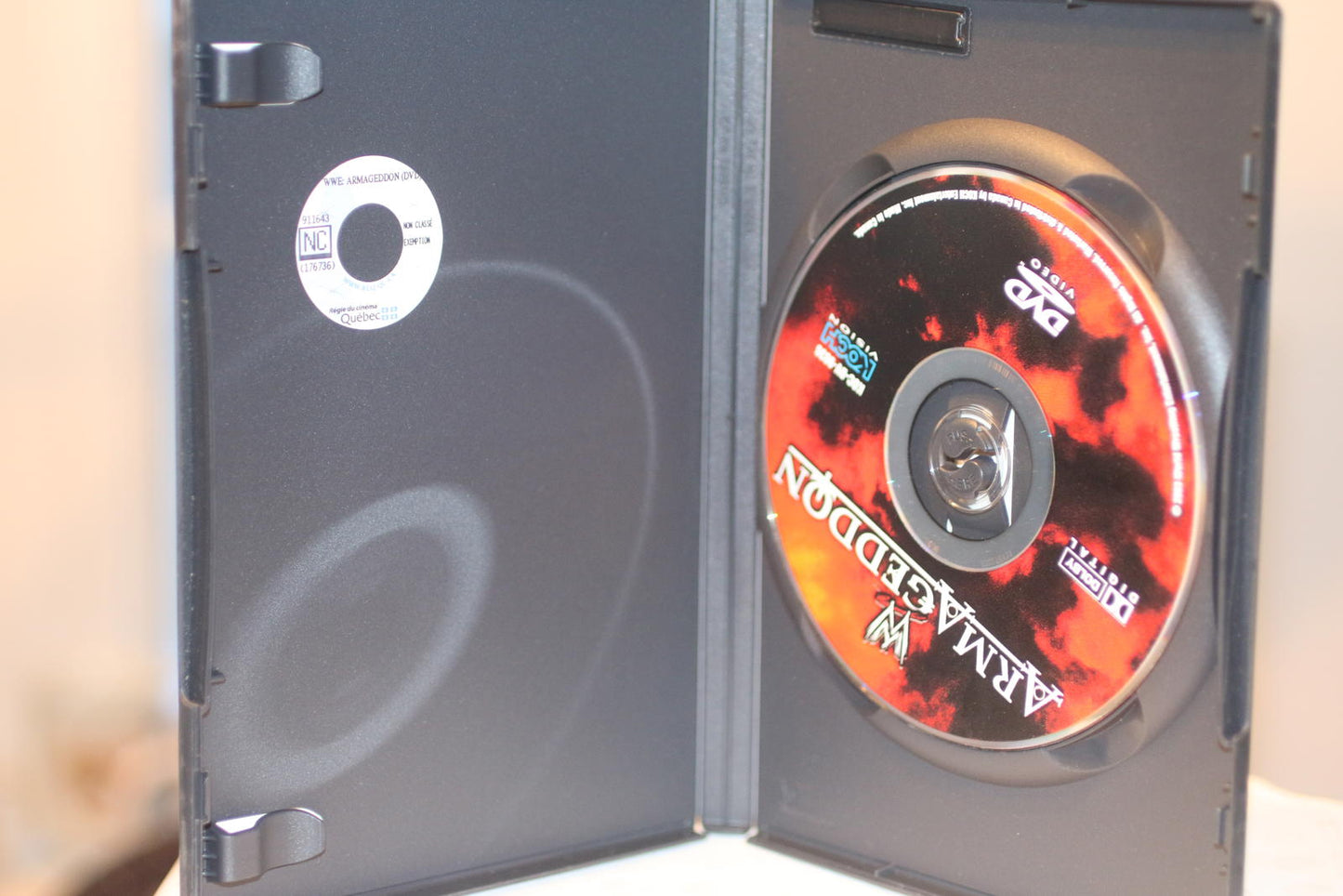 WWE Armageddon 2002 DVD - Wrestling Championship Matches