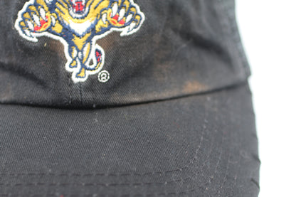 Florida Panthers NHL Trucker Cap Black Mesh Snapback – Very Worn – Authentic