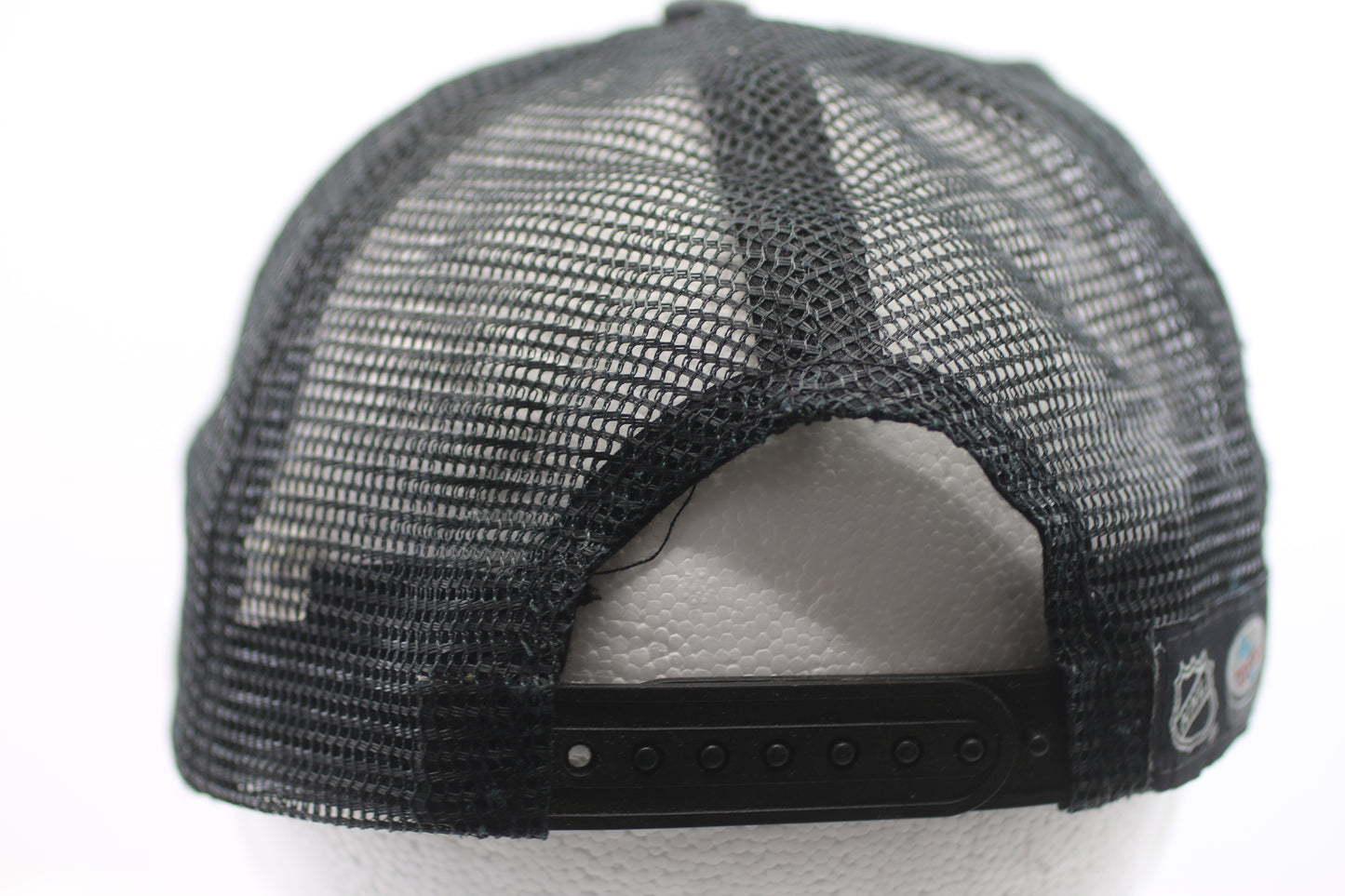 Florida Panthers NHL Trucker Cap Black Mesh Snapback – Very Worn – Authentic