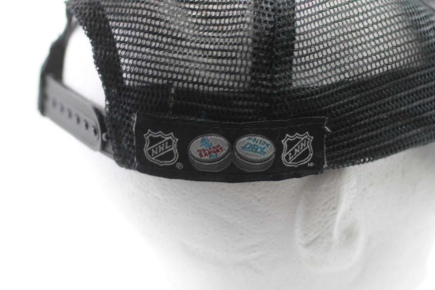 Florida Panthers NHL Trucker Cap Black Mesh Snapback – Very Worn – Authentic