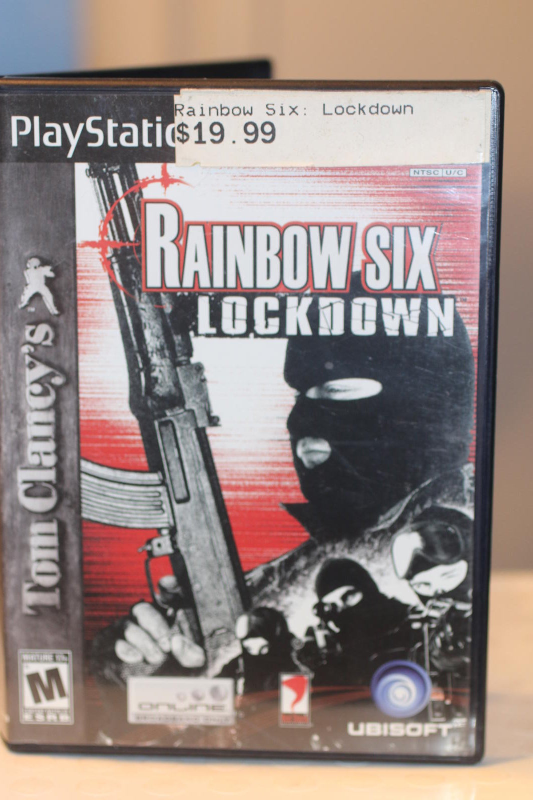 Tom Clancy's Rainbow Six Lockdown PlayStation 2 Game w/ 8MB Memory Card