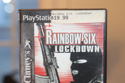Tom Clancy's Rainbow Six Lockdown PlayStation 2 Game w/ 8MB Memory Card