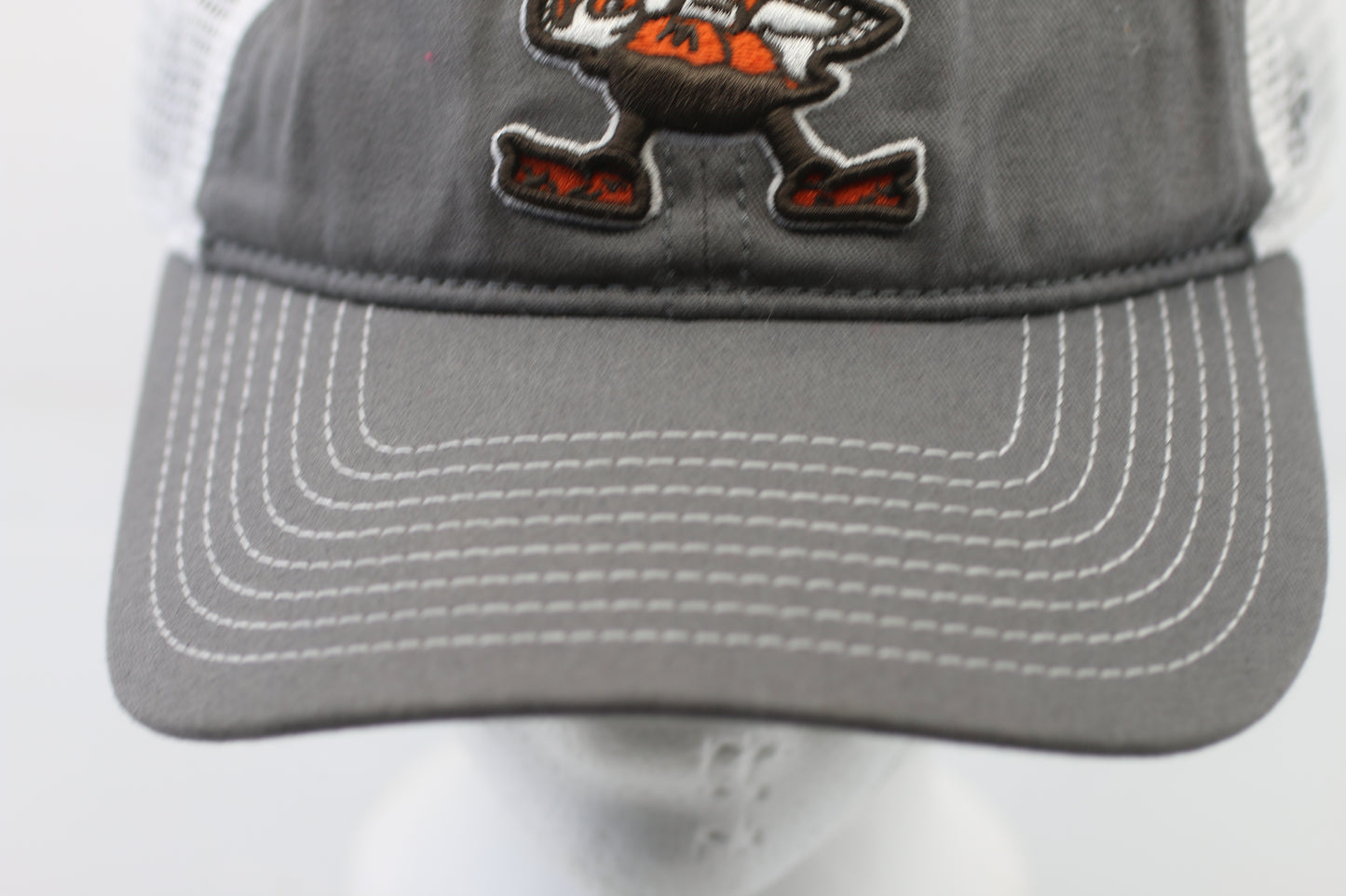 Vintage Cleveland Browns NFL Trucker Hat Fanatics Pro Line Mesh Snapback Cap