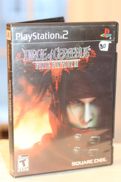 Final Fantasy VII: Dirge of Cerberus (Sony PlayStation 2, 2006) No Manual