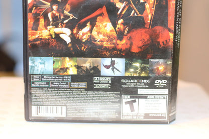 Final Fantasy VII: Dirge of Cerberus (Sony PlayStation 2, 2006) No Manual